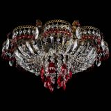 Люстра Камея №4 под бронзу красная в Ижевске