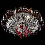 Люстра Камея №4 под бронзу красная в Ижевске