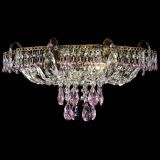 Люстра Камея №4 под бронзу розовая в Ижевске