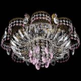 Люстра Камея №4 под бронзу розовая в Ижевске