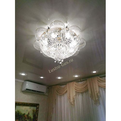 Люстра Камея №8 под бронзу в Ижевске Гусь Хрустальный