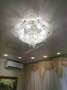 Люстра Камея №8 под бронзу в Ижевске отзыв и фото покупателя