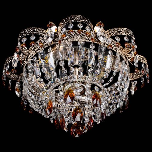 Люстра Камея Флора №4 чайная в Ижевске Гусь Хрустальный