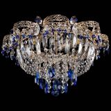 Люстра Камея Флора №4 синяя в Ижевске