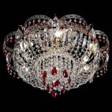 Люстра Камея Флора Журавлик №6 красная в Ижевске