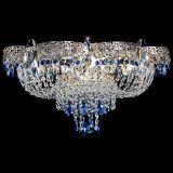 Люстра Камея Флора Журавлик №6 синяя в Ижевске