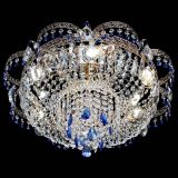 Люстра Камея Флора Журавлик №6 синяя в Ижевске