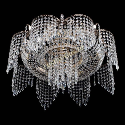 Люстра Камея лепестки в Ижевске Гусь Хрустальный