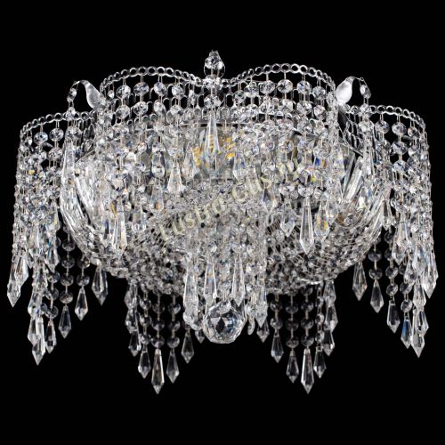 Люстра Камея лепестки в Ижевске Гусь Хрустальный