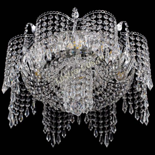 Люстра Камея лепестки в Ижевске Гусь Хрустальный