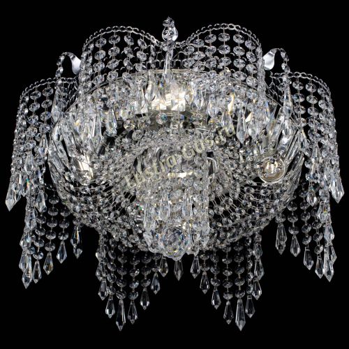 Люстра Камея лепестки в Ижевске Гусь Хрустальный