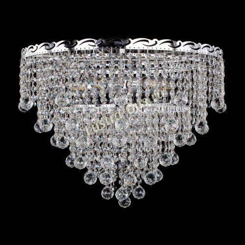 Люстра Капель №1 шар 30 в Ижевске Гусь Хрустальный