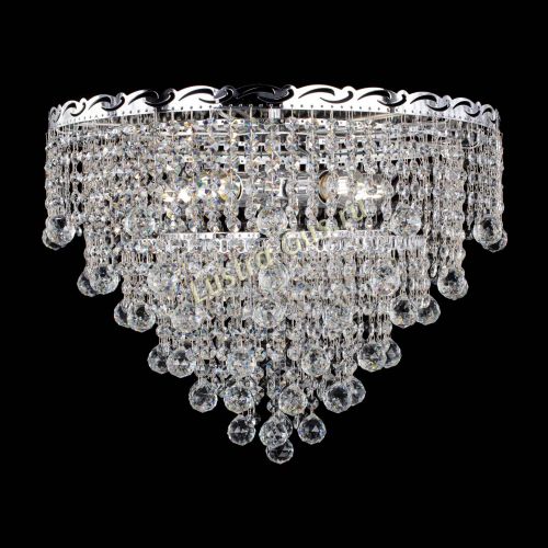 Люстра Капель №1 шар 30 в Ижевске Гусь Хрустальный