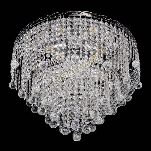 Люстра Капель №1 шар 30 в Ижевске Гусь Хрустальный