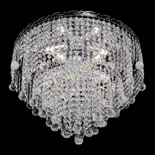 Люстра Капель №1 шар 30 в Ижевске Гусь Хрустальный