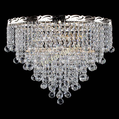 Люстра Капель №1 шар 30 в Ижевске Гусь Хрустальный