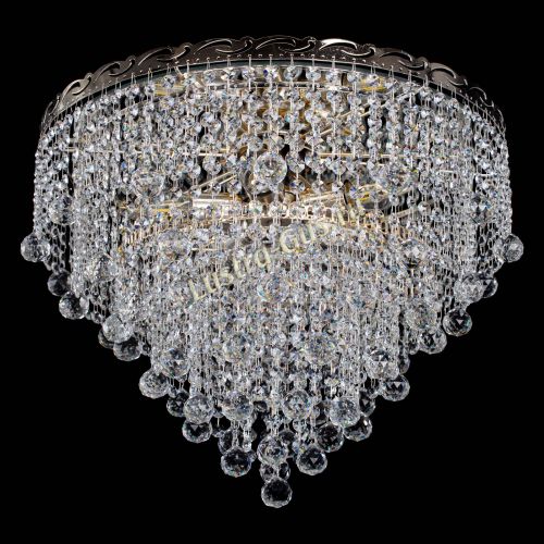 Люстра Капель №1 шар 30 в Ижевске Гусь Хрустальный