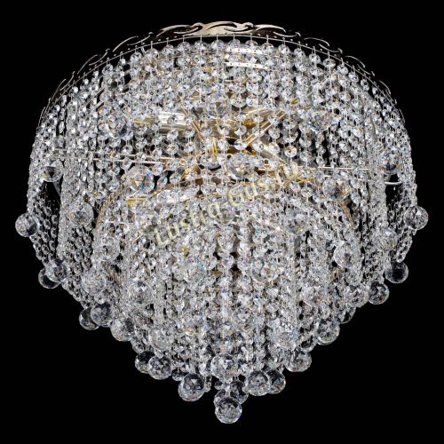 Люстра Капель №1 шар 30 в Ижевске Гусь Хрустальный