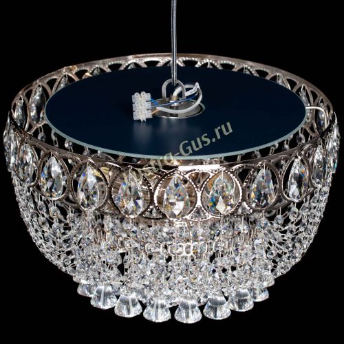 Люстра Капель №3  в Ижевске Гусь Хрустальный