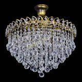 Люстра Капель Пирамида Шар 30 с подвесом под бронзу в Ижевске