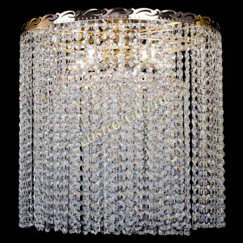 Люстра Капель цилиндр 5 ламп  в Ижевске Гусь Хрустальный