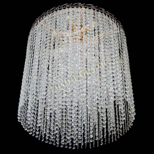 Люстра Капель цилиндр 5 ламп  в Ижевске Гусь Хрустальный