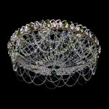 Люстра Каскад Ажур 700 мм зеленый в Ижевске