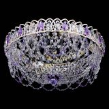 Люстра Каскад Ажур Фиолетовая белая в Ижевске