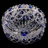 Люстра Каскад Ажур Синяя белая в Ижевске