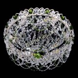 Люстра Каскад Ажур Зеленая белая в Ижевске