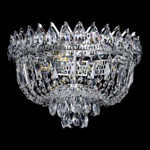 Люстра Катерина Корона журавлик №3 в Ижевске Гусь Хрустальный