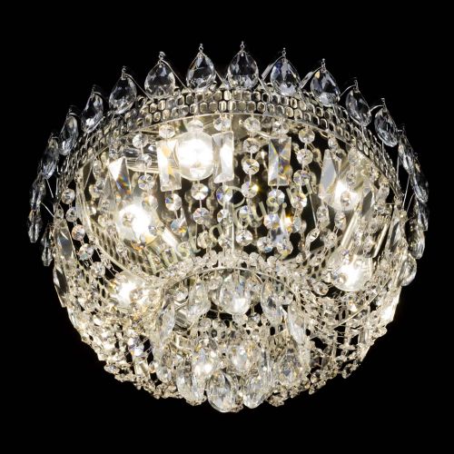 Люстра Катерина Корона журавлик №3 в Ижевске Гусь Хрустальный