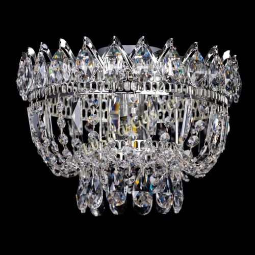 Люстра Катерина Корона журавлик - 1 лампа  в Ижевске Гусь Хрустальный