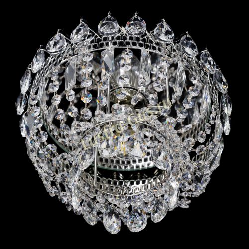 Люстра Катерина Корона журавлик - 1 лампа  в Ижевске Гусь Хрустальный