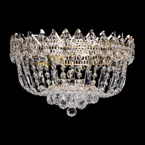 Люстра Катерина Корона 3 лампы в Ижевске Гусь Хрустальный