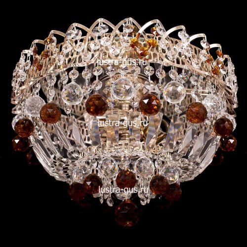 Люстра Катерина Шар чайная в Ижевске Гусь Хрустальный