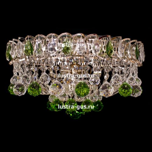 Люстра Катерина Шар Журавлик зеленая в Ижевске Люстра Катерина Шар Журавлик зеленая в Ижевске