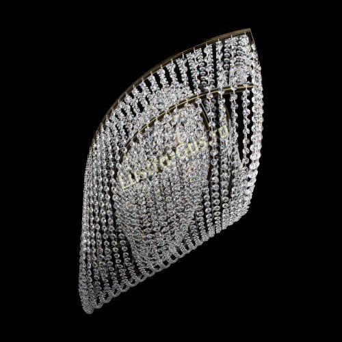 Люстра Хрустальная Волна под бронзу в Ижевске Гусь Хрустальный