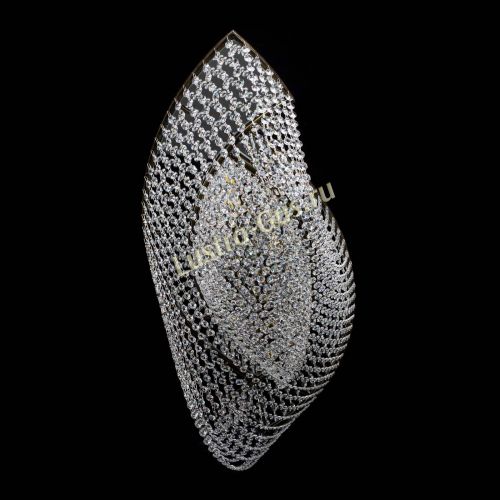 Люстра Хрустальная Волна под бронзу в Ижевске Гусь Хрустальный