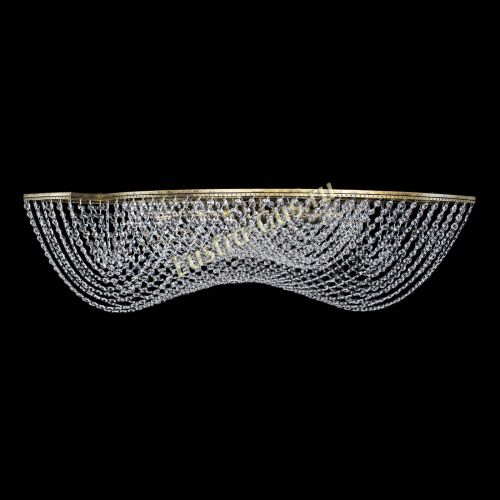 Люстра Хрустальная Волна под бронзу в Ижевске Гусь Хрустальный