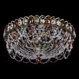 Люстра Хрустальный Каскад Ажур под бронзу Чайная в Ижевске