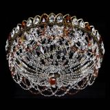 Люстра Хрустальный Каскад Ажур под бронзу Чайная в Ижевске