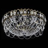 Люстра Хрустальный Каскад Ажур под бронзу Черная в Ижевске