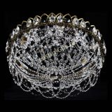 Люстра Хрустальный Каскад Ажур под бронзу Черная в Ижевске