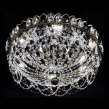 Люстра Хрустальный Каскад Ажур под бронзу Черная в Ижевске