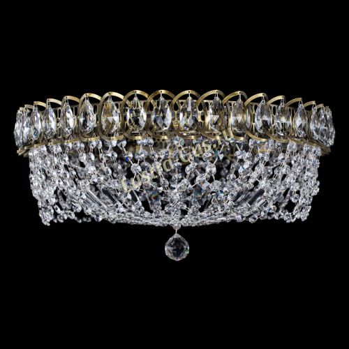 Люстра Хрустальный Каскад Ажур под бронзу в Ижевске Гусь Хрустальный