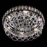 Люстра Хрустальный Каскад Ажур под бронзу Розовая в Ижевске