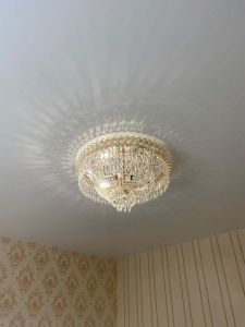 Люстра Хрустальный Каскад Перо в Ижевске отзыв и фото покупателя