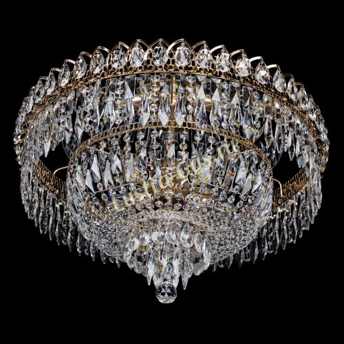 Люстра Хрустальный Каскад Перо в Ижевске Гусь Хрустальный