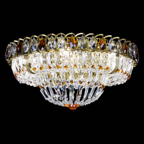 Люстра Кольцо Классика Пластинка чайная под бронзу в Ижевске Гусь Хрустальный